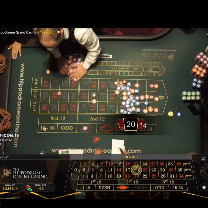 Live Roulette from The London Hippodrome Casino