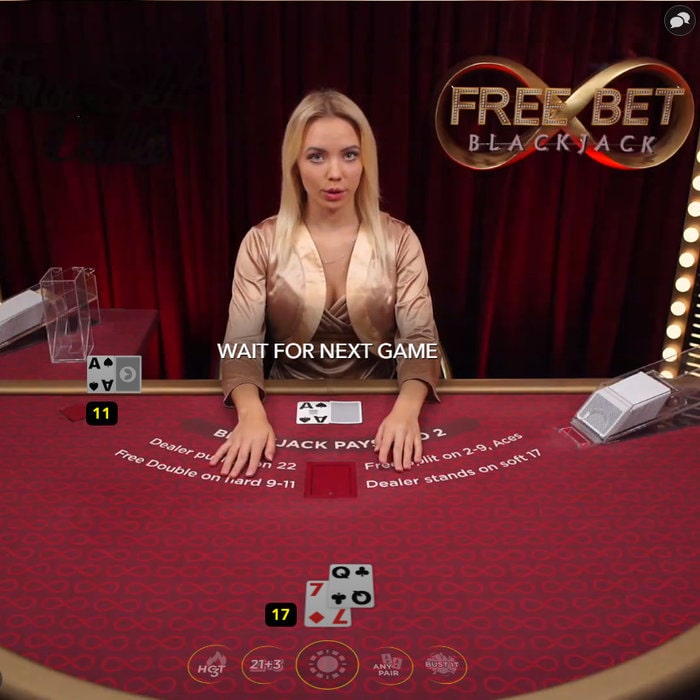Free Bet Blackjack in Lucky31
