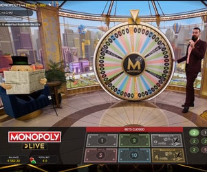 Monopoly, Evolution Gaming, live gaming